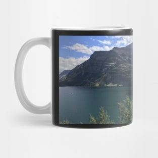 Mountain Lake in Glacier National Park Mug